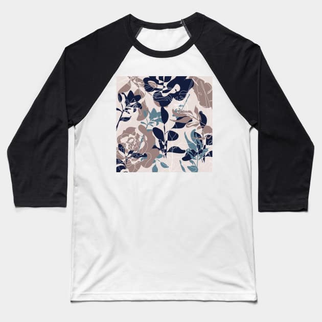 Atumn leaves Baseball T-Shirt by Flow Space